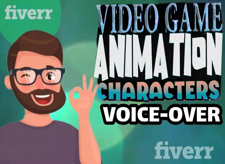 Animation - Video Game - charactor - voice over
