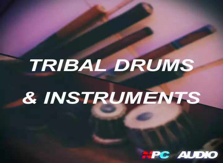 Tribal drums & ethnic instruments, for your song or project