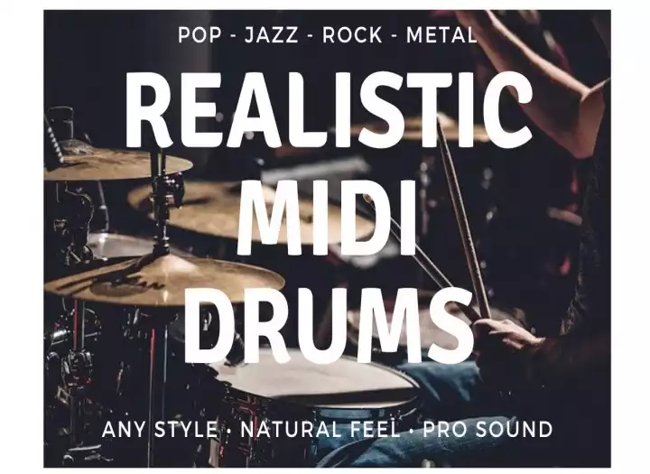 You will get realistic drums programmed for your song in any style
