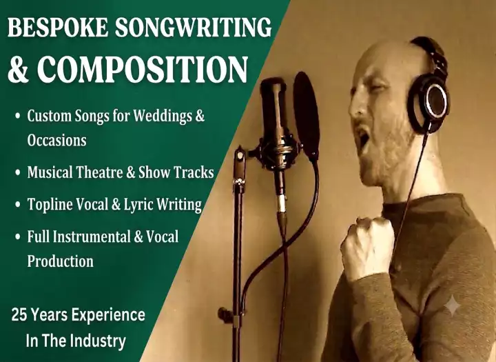 Transform your story, idea, or special occasion into a fully produced, professionally written song.