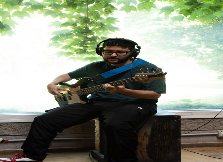 Remote bass recording for your song