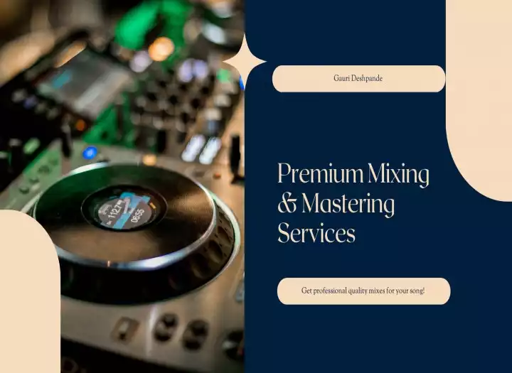 Professional Mixing and Mastering Your Song