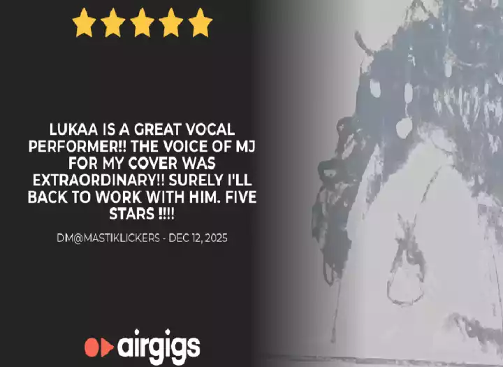 Michael Jackson Vocal|Lead & Backgrounds|3 days| Authentic Pop/R&B/Soul