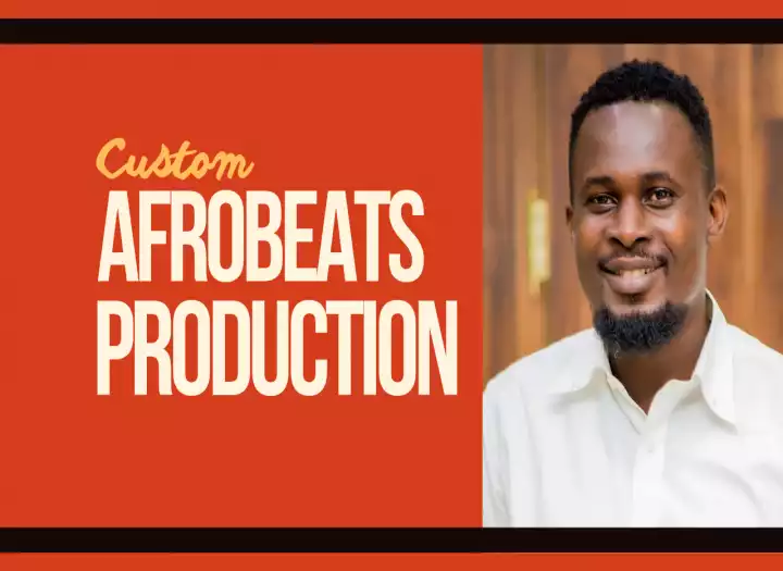 I will produce or remake a custom Afrobeat, afro pop and afro house for you
