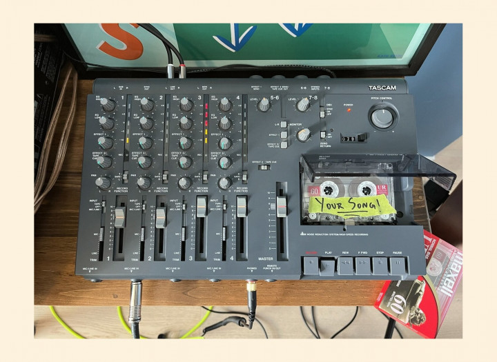 I will help you finish your DIY music recording using real cassette tape