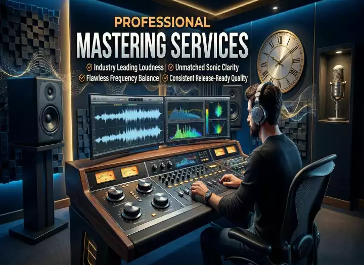 I Will Master Your Song for Streaming Loud, Clear & Professional Sound