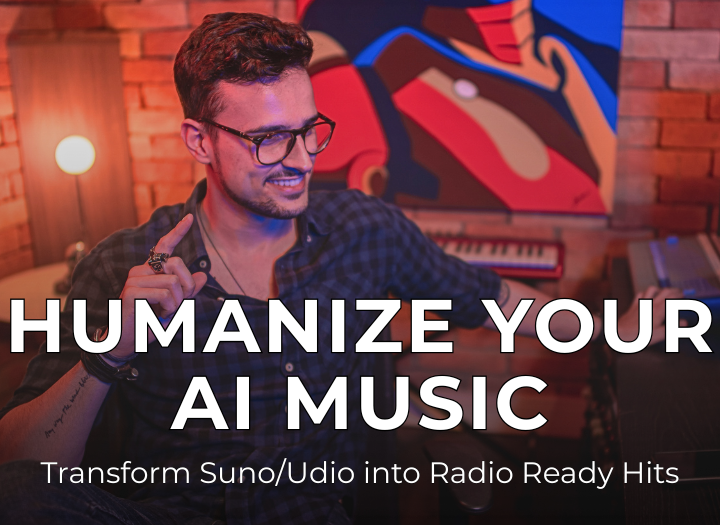 I will record real human lead vocals and mix your AI track