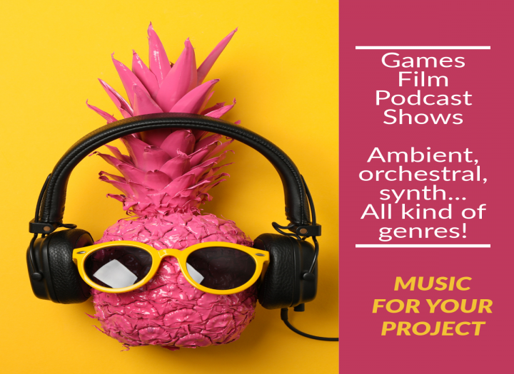 Soundtrack, music, cinematic for your videogame or film