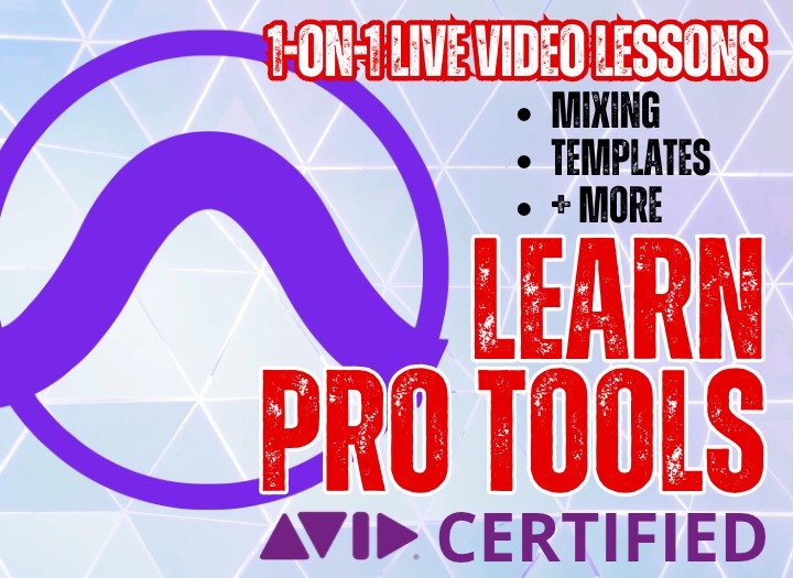 Pro Tools lessons from an AVID certified professional