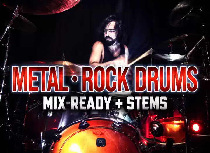Powerful Mix-Ready Rock & Metal Drums — Live, Natural & Tight