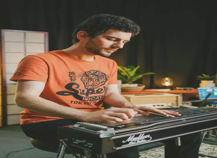 Pedal Steel and Guitar recording