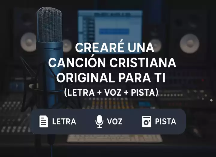Crear una canción cristiana original para ti  LETRA + VOZ + PISTA