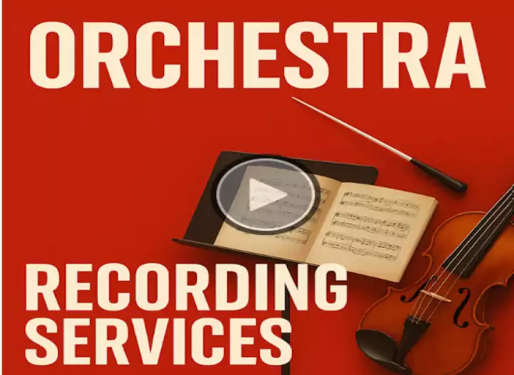 I will record orchestral music for your songs