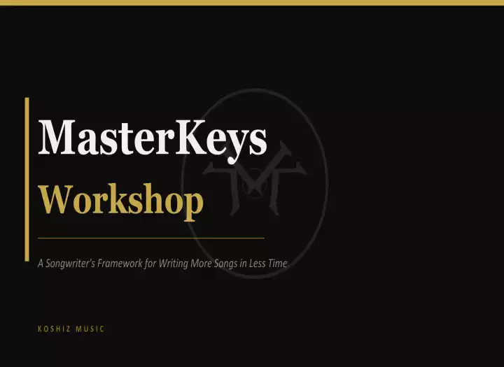 Songwriting Session — MasterKeys Method
