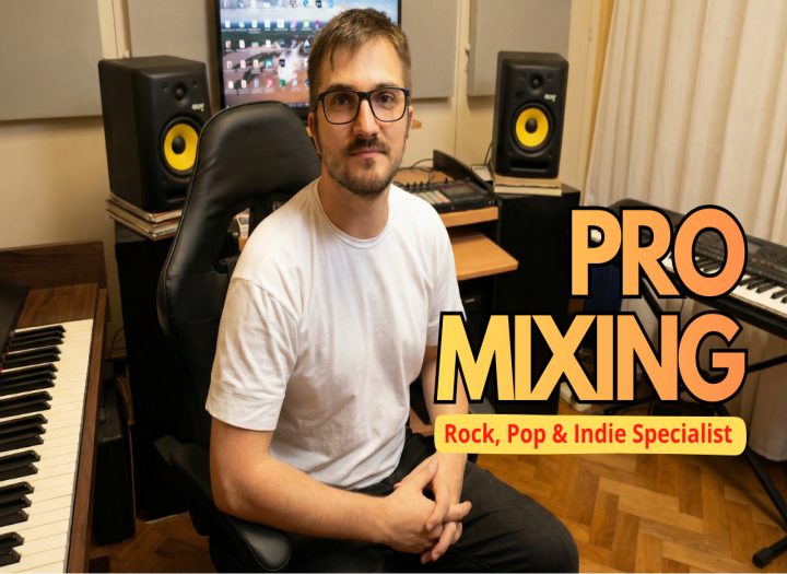Professional Mixing Rock/Indie/Pop