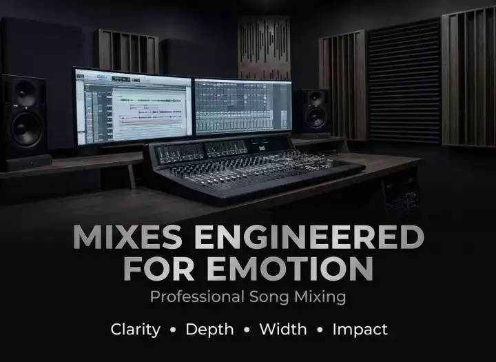 Professional SoProfessional Song Mixing That Translates Everywhere | Precision Mixing for Pop, Rock, Country, Indie & Modern Productionsng Mixing