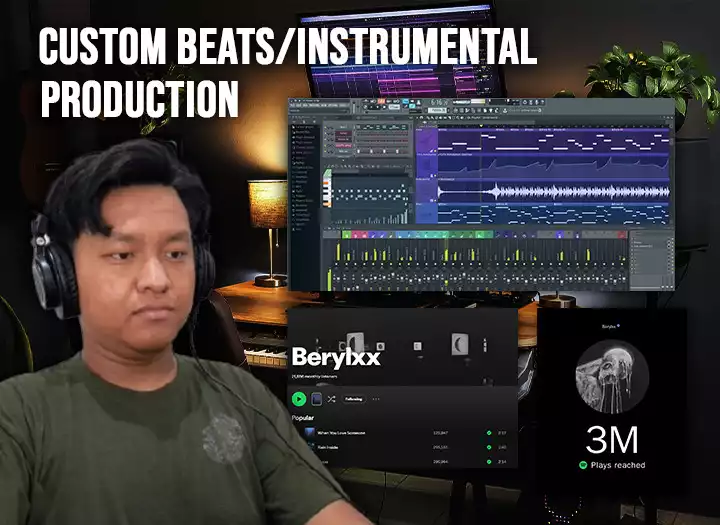 CUSTOM BEATS AND INSTRUMENTAL PRODUCTION