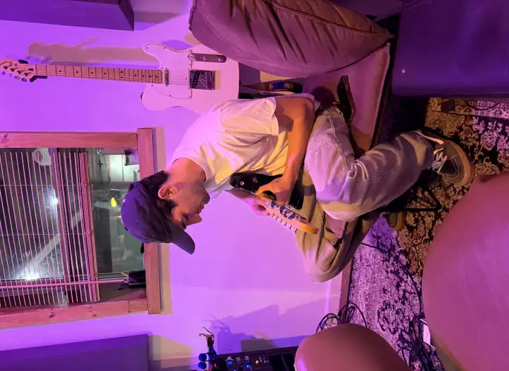 Guitar parts both lead and rhythm
