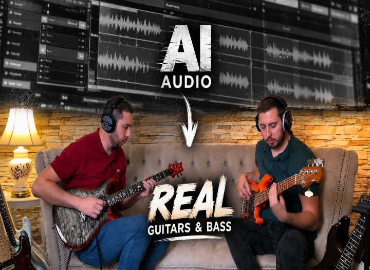 I Will Replace AI Guitars and Bass with Real Studio Recordings