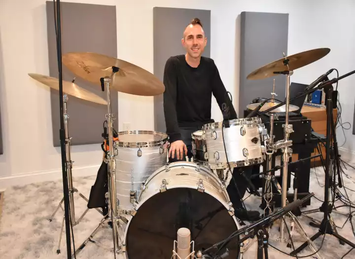 Andrew Toy, session drummer/percussionist