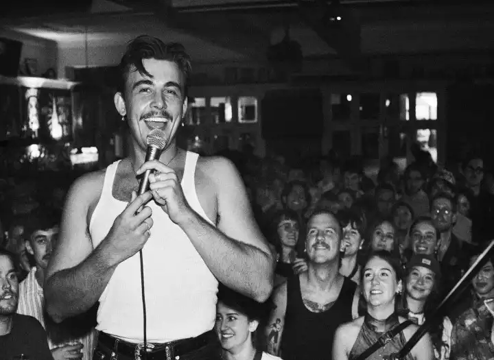 I will record pro male lead vocals + harmonies clean stems