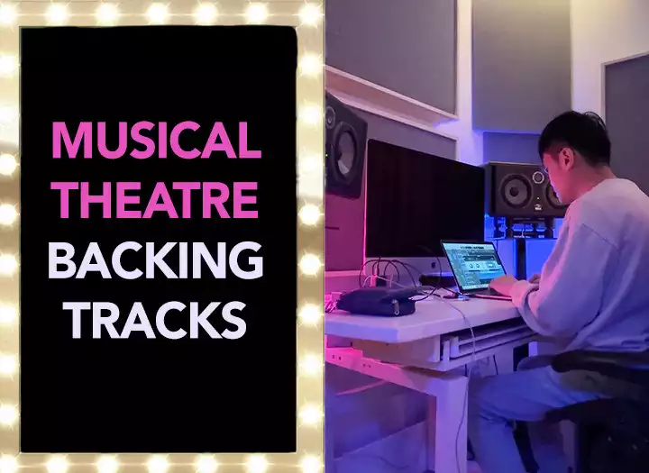 instrumental backing track remake for musical theatre and broadway