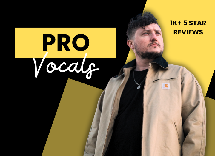 Pro Male Vocal Stacks Package Leads, Doubles, Backing, Harmonies