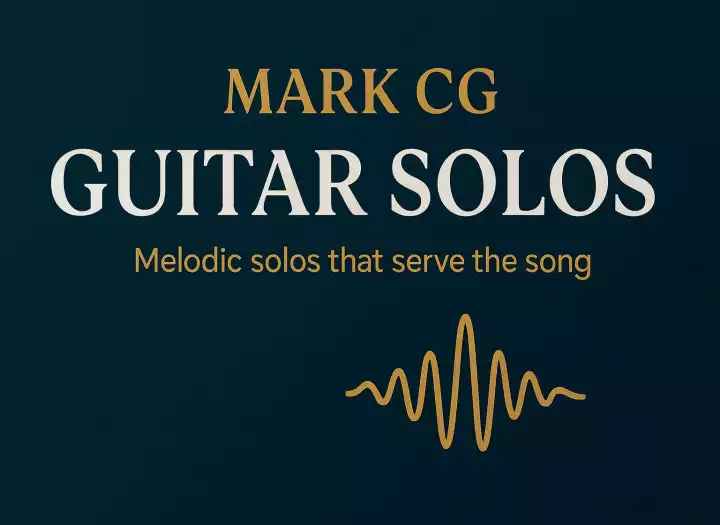 GUITAR SOLO - I Will Record a Musical, Tasteful Guitar Solo for Your Song