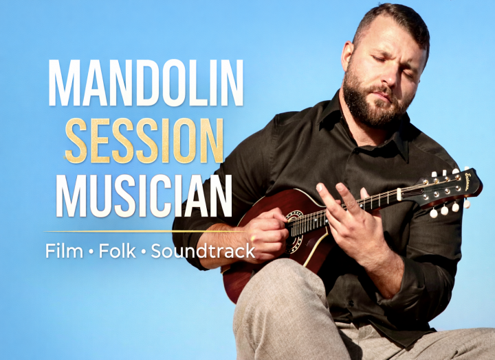 Professional Mandolin Recording for Film Music and Songs