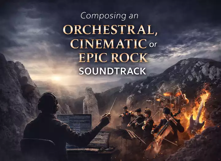 Composing an orchestral, cinematic or epic rock soundtrack