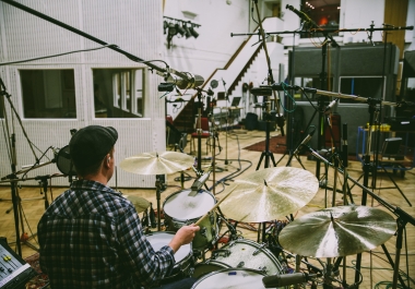 Professional multi-tracked drums and percussion - Nashville, Tn - 2 complete takes