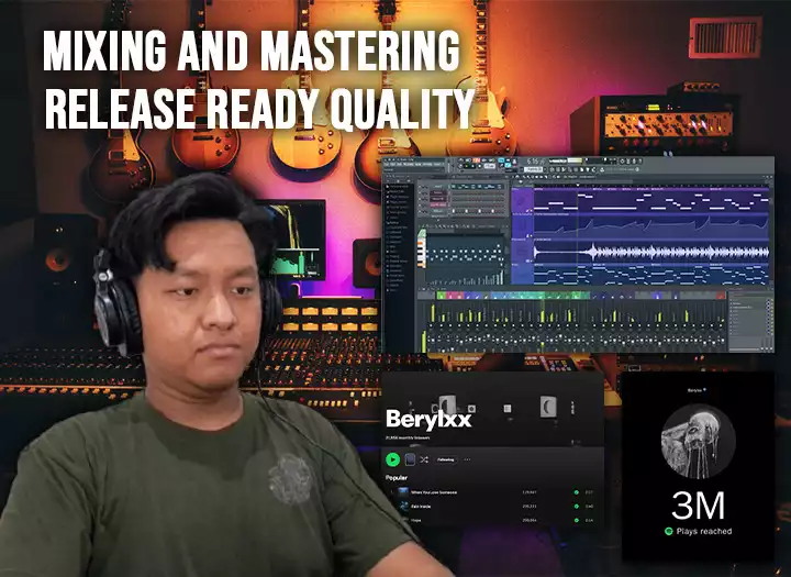 MIXING AND MASTERING RELEASE READY QUALITY