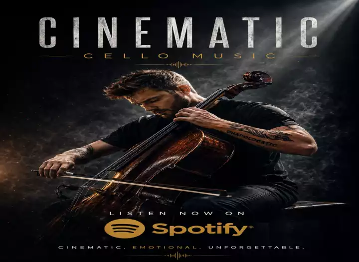 Professional and emotional cello tracks