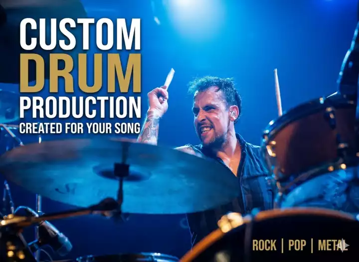 I will Create and Produce Professional Drums Traks For your Song