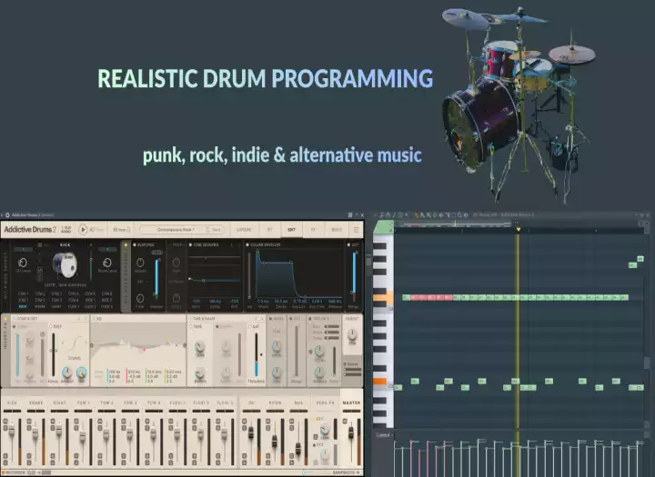 High-Quality realistic programmed drums