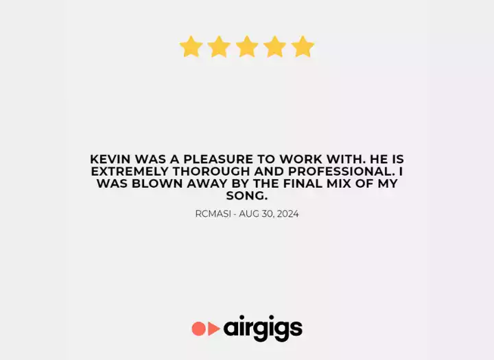 Professional Editing & Mixing Services