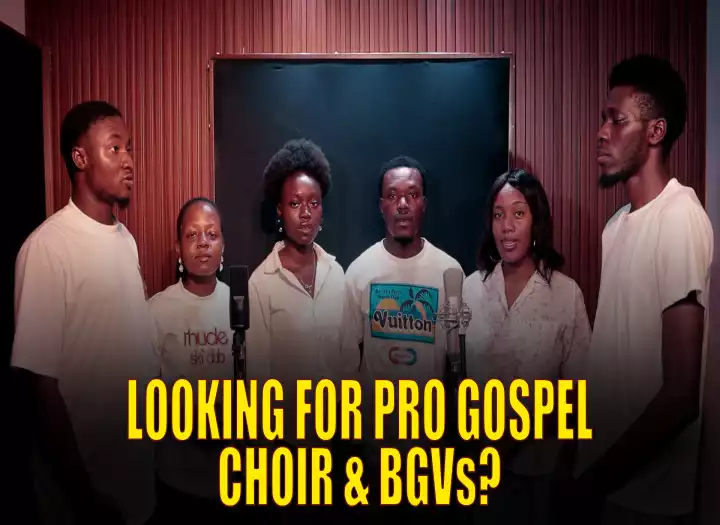 Record Professional Gospel Choir Harmony and Background Vocals