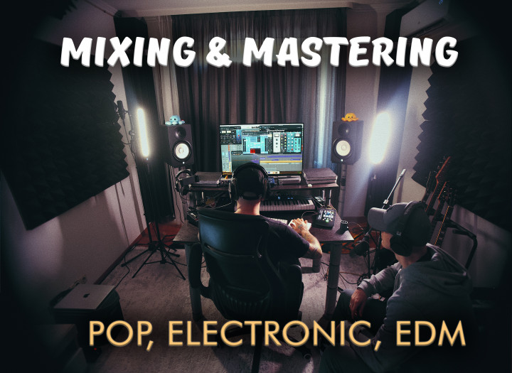 Professional Mix & Master: Electronic, Pop