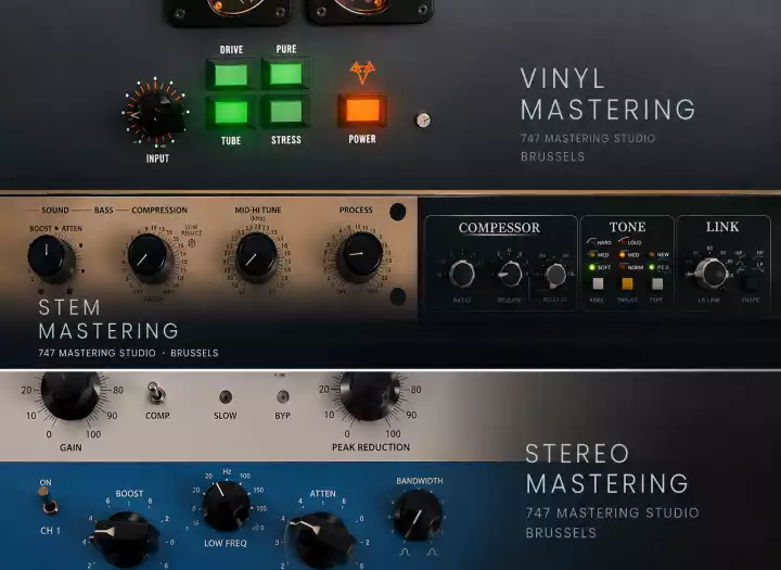 Analog mastering for jazz, hip-hop, indie and singer-songwriter records