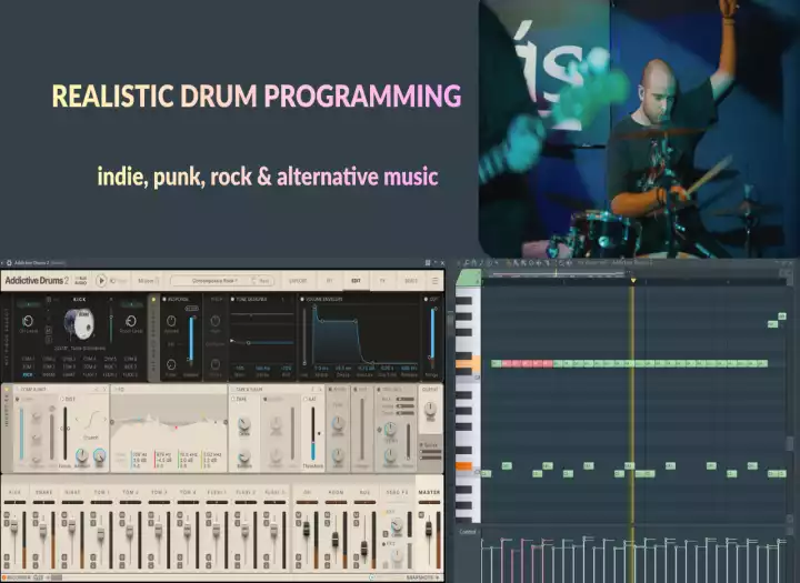 High-Quality realistic programmed drums