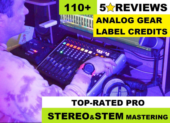 ANALOG MASTERING⭐HIP HOP | RAP | RNB | AFROBEAT | TRAP | DRILL | HIP-HOP | BOOM BAP
