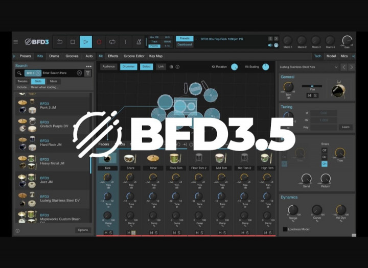 Professional Drum Tracks With BFD 3.5