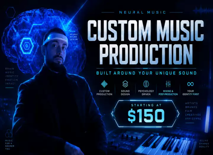 Custom Music Production Built Around Your Unique Sound