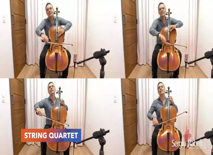 Professional Real String Quartet Recording