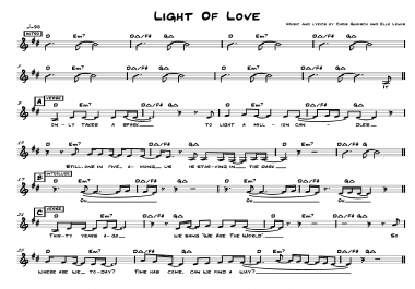 Horn Charts For Gigging Bands / 2 to 6 parts