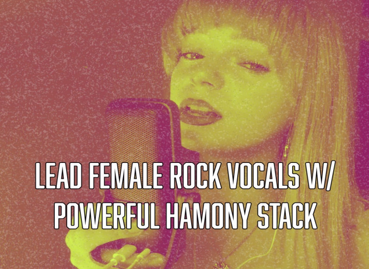 Powerful Female Rock Vocals – Lead + Full Harmony Stack