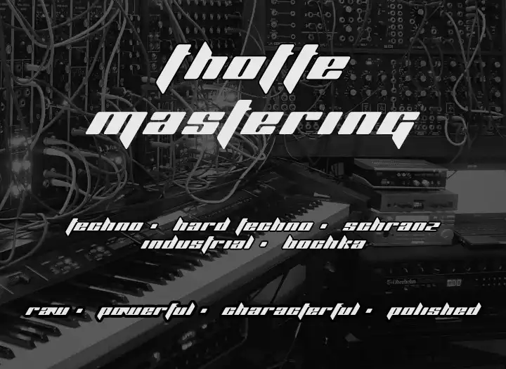 Techno, Hard Techno / Schranz / Industrial Mastering