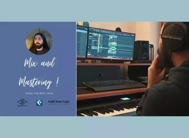 I will professionally mix and master your song from full stems