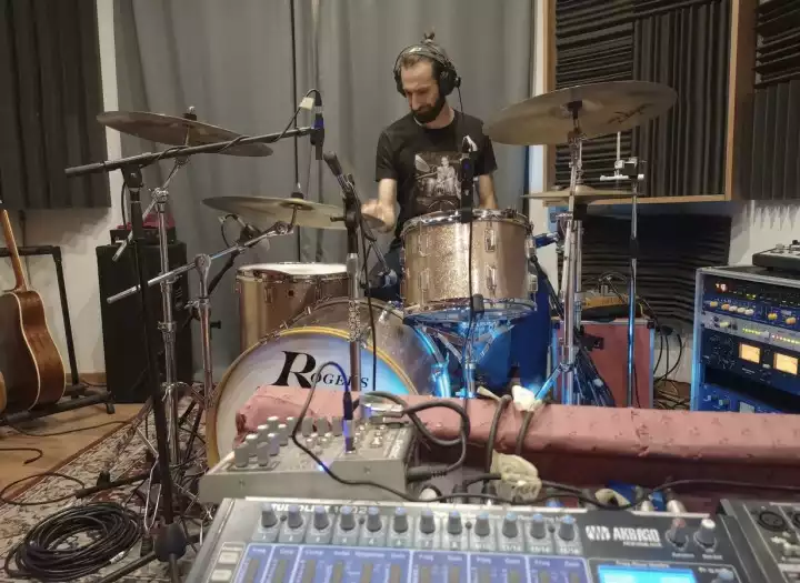 I Will Record Professional Drums for Your Song + Mix