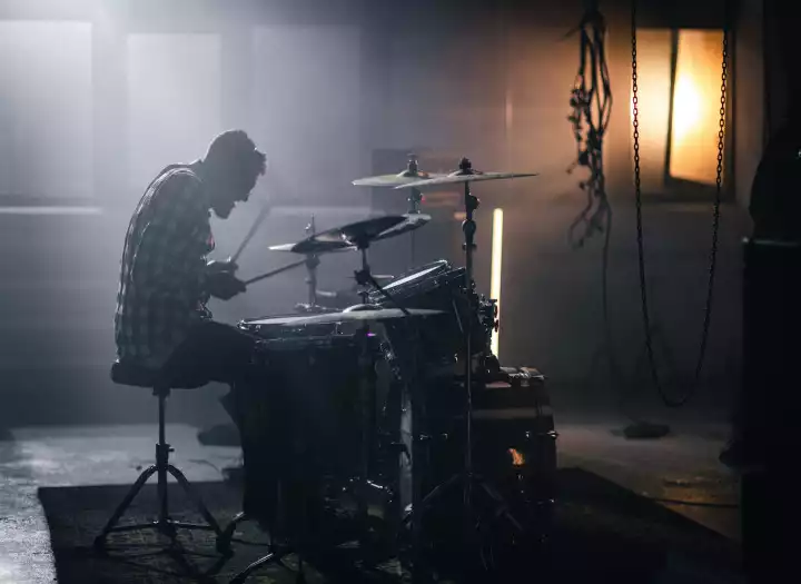 I will record pro live acoustic drums for metal rock hip hop